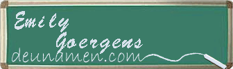 Emily Goergens Visitenkarte